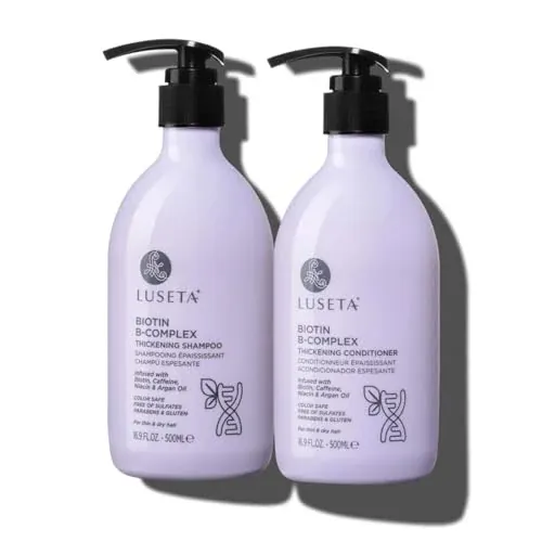 Luseta Biotin B-Complex Shampoo & Conditioner Set, 2-Pack (16.9oz each)