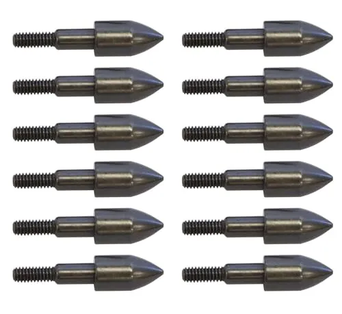 NAP 5/16" 100gr Steel Field Points 12-Pack