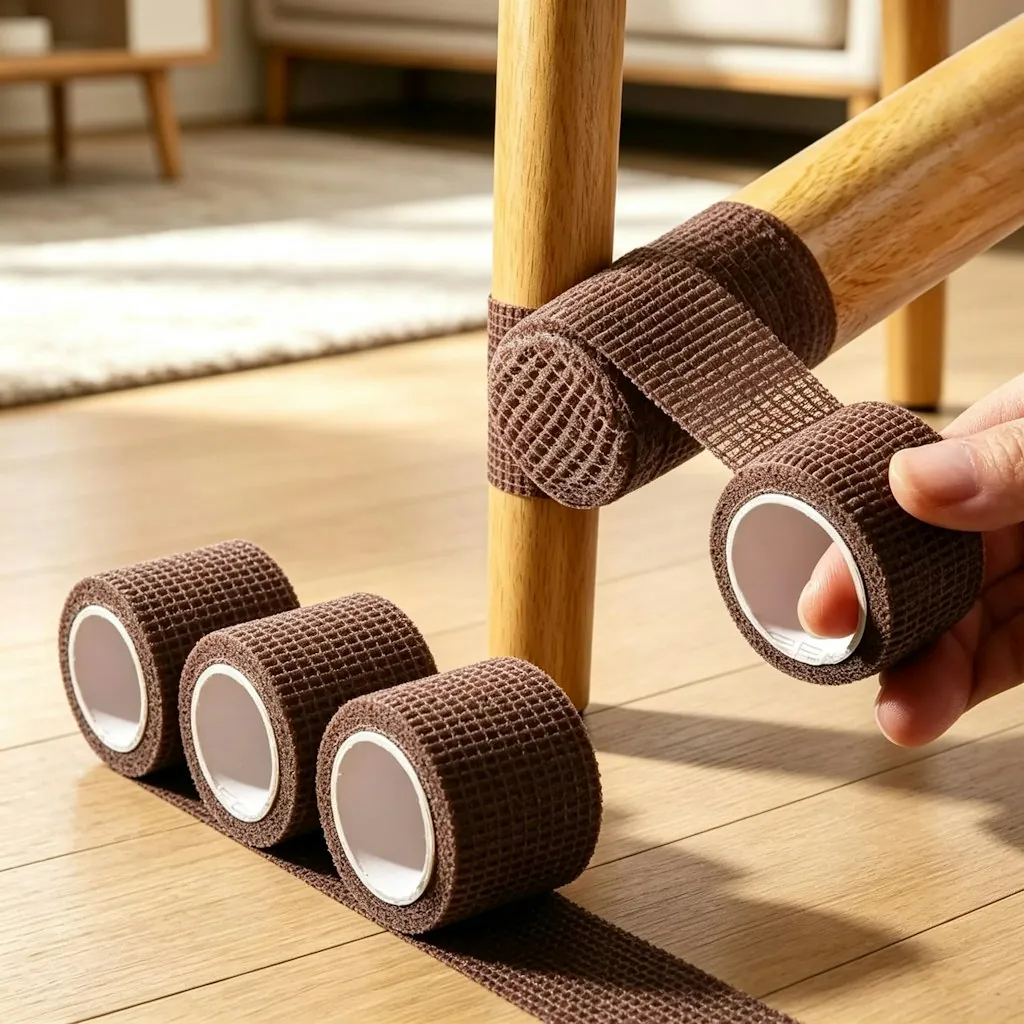 Furniture Floor Protector Tape Roll 3-Pack: 95 cents + free shipping w/