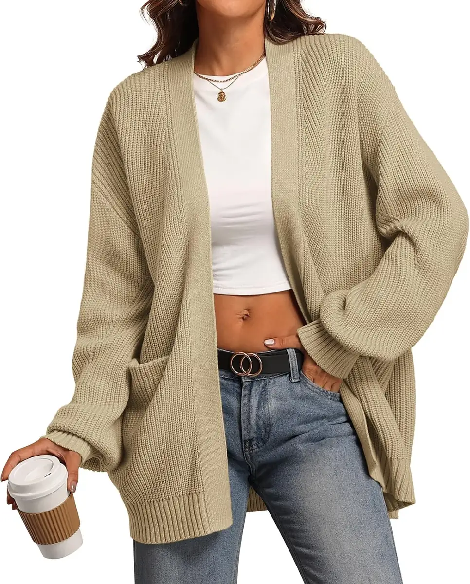 ATHMILE Women’s Oversized Cardigan Sweater