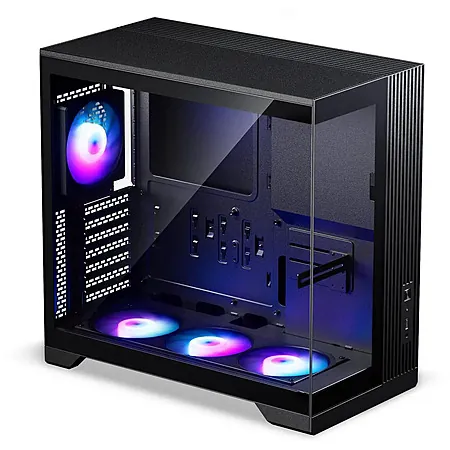 Phanteks XT V5 Panoramic Glass Compact ATX Gaming Case w/ 4x ARGB Fans (Black)