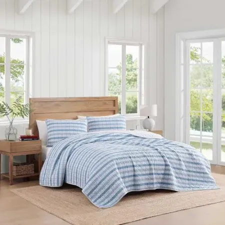 Tommy Hilfiger Quilt Set (Queen)