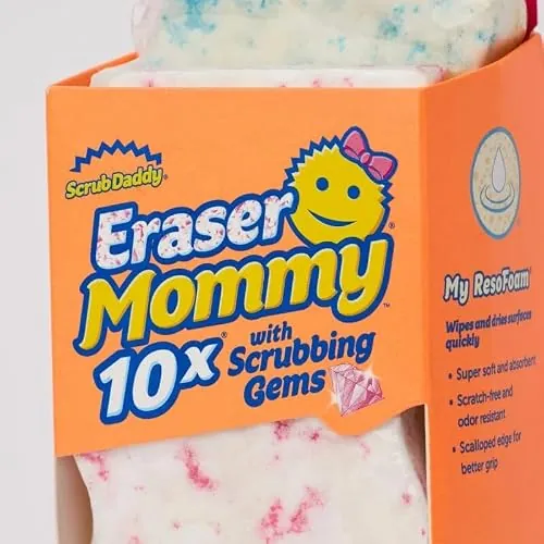 Scrub Daddy Eraser Mommy 2-Pack