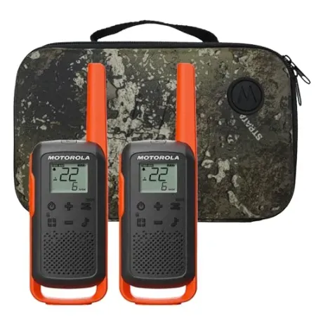 2-Pack Motorola T275 Talkabout 2-Way Radios (25 Mile Range)
