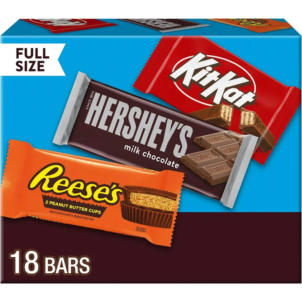 Hershey's Kit Kat & Reese's Assorted Candy 18-Pack