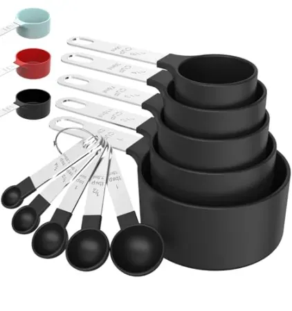 10-Piece TILUCK Measuring Cups & Spoons Set