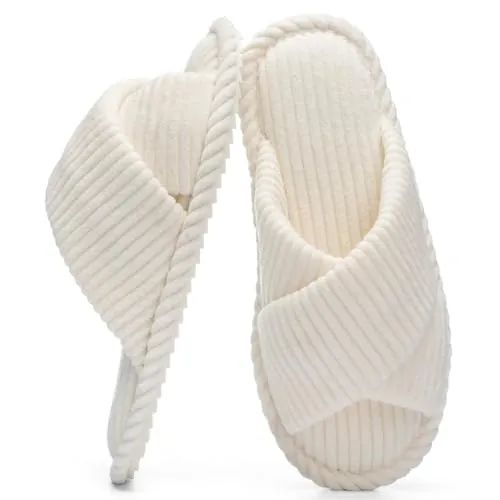Slippers for Women with Memory Foam