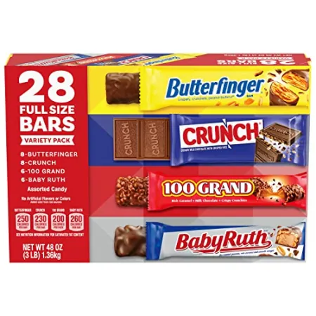 28-Pack Full-Size Candy Bars