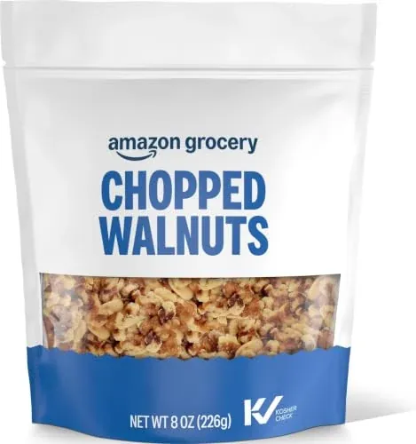 Amazon Grocery Chopped Walnuts, 8 Oz