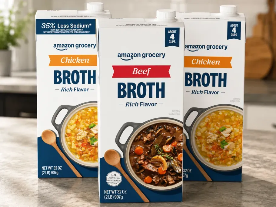 Amazon Grocery Broth 32oz