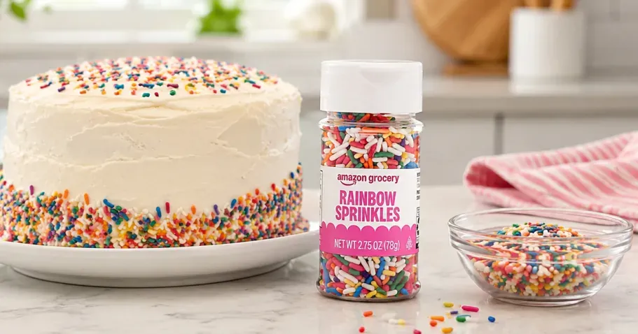 Amazon Grocery Rainbow Sprinkles 2.75oz