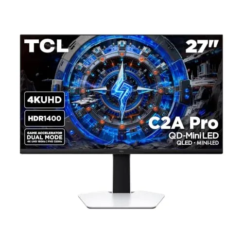 TCL 27" 4K UHD QD-Mini LED HDR Gaming Monitor