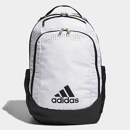 adidas Men's Defender Backpack (White)