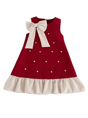 Christmas Casual Dress Red