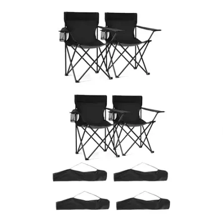 4-Pack Canpsky Lightweight Camping Chairs