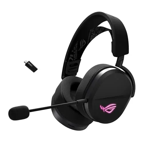ASUS ROG Pelta Wireless Gaming Headset with Detachable Mic