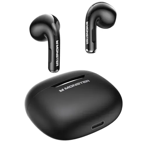 Monster N-Lite 208 Bluetooth 5.4 Wireless Earbuds