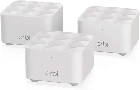 3-pack NETGEAR Orbi AC1200 Dual-Band Mesh Wi-Fi System (Refurb)