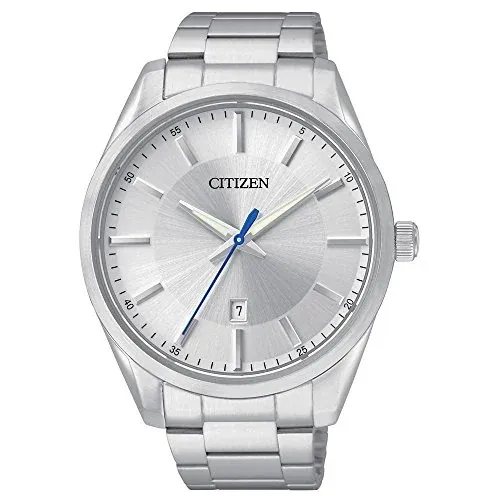 Citizen Quartz Mens Watch, Stainless Steel, Classic