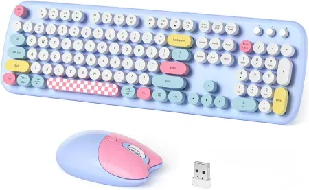 Dilter Full-Size Wireless Keyboard & Mouse Combo