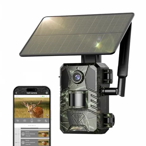Loatos Trail Camera 4G LTE 2K Live View