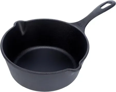 2-Quart Victoria Cast Iron Saucepan