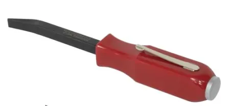 Lisle 35100 1/4" Pry Bar with Pocket Clip and Strike Cap