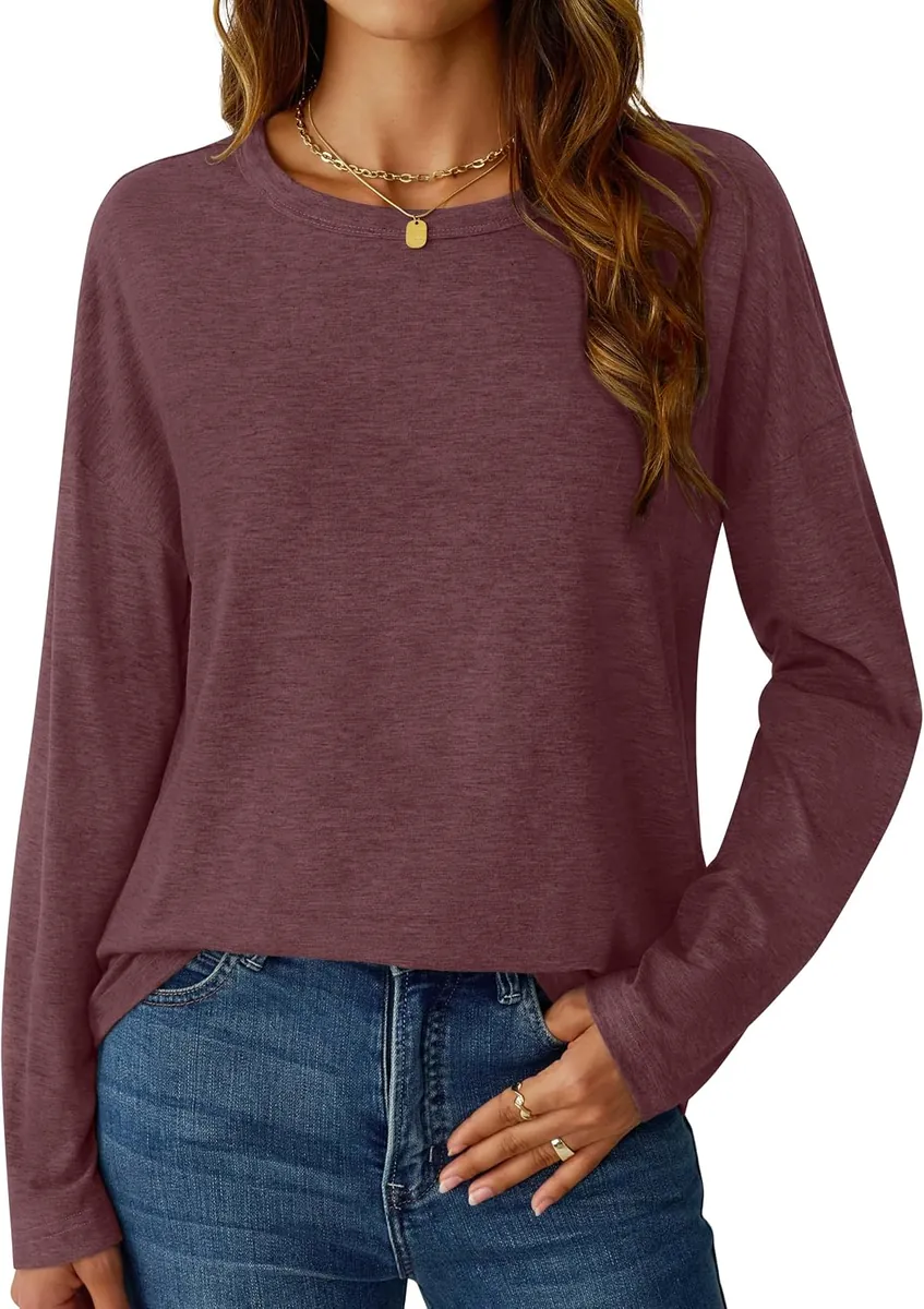 GKBK Women’s Long Sleeve Crewneck Shirt