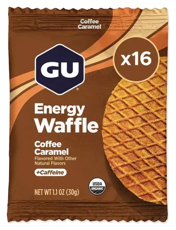 16-Count GU Energy Stroopwafel Sports Nutrition Waffle