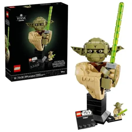 LEGO Star Wars Attack of the Clones Yoda Bust