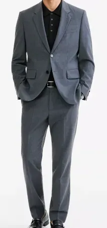 HUGO by Hugo Boss Men's Modern-Fit Wool Blend 2-Piece Suit