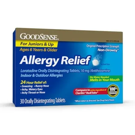 30-Count GoodSense Loratadine Orally Disintegrating Tablets