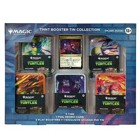 Costco: 5-Tin MTG Teenage Mutant Ninja Turtles Universes Beyond Booster Collection