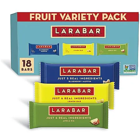 Prime Members: 18-Ct 1.6-Oz Larabar Fruit & Nut Bars Variety Pack