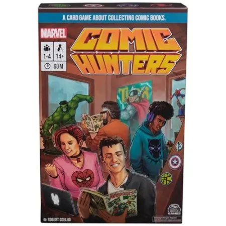 Spin Master Games Marvel Comic Hunters Strategy Card Game