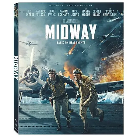Midway (2019) (Blu-Ray + DVD + Digital)