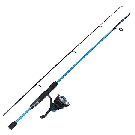 5' 6" Ozark Trail Wayfarer Fiberglass Spinning Fishing Rod & Reel Combo