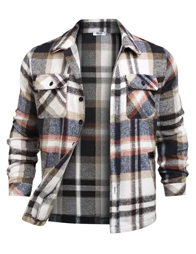 COOFANDY Men’s Flannel Jacket