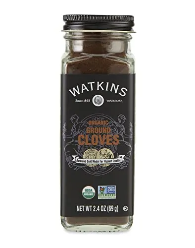 Watkins Gourmet Organic Spice Jar, Ground Cloves 2.4 Ounce