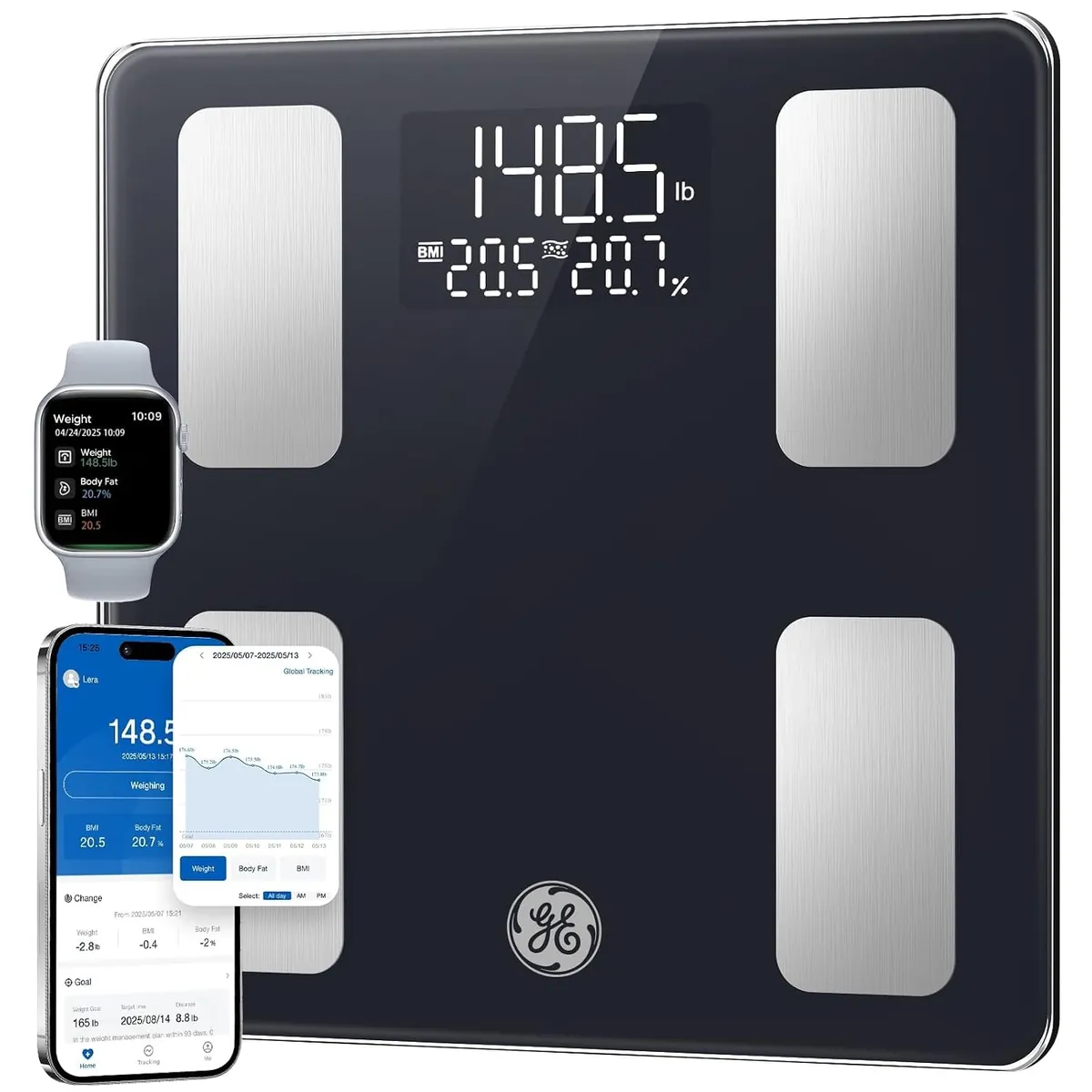 GE Bluetooth Smart Scale for Body Weight