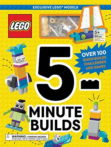 LEGO 5-Minute Builds Hardcover Book
