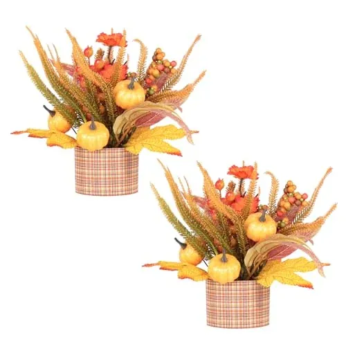Fall Decor Thanksgiving Fireplace Decorations