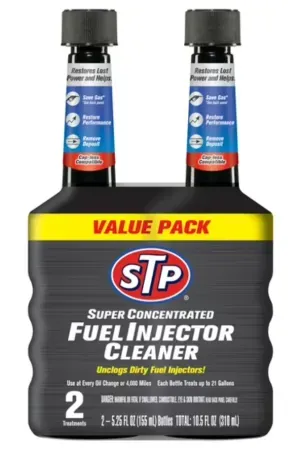 2-Pack 5.25oz STP Super Concentrated Fuel Injector Cleaner + $1.25 Walmart Cash