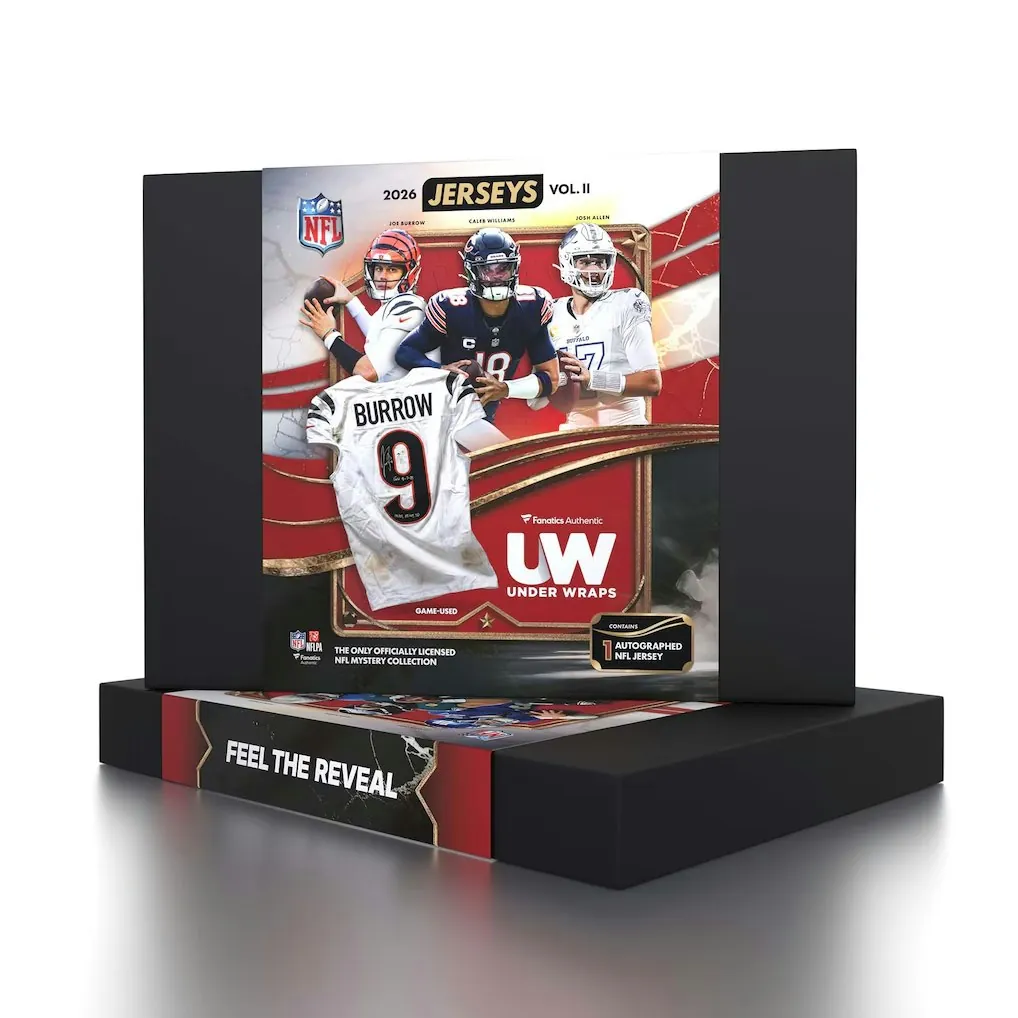 Under Wraps 2026 NFL Jerseys Vol. II Autographed Mystery Box