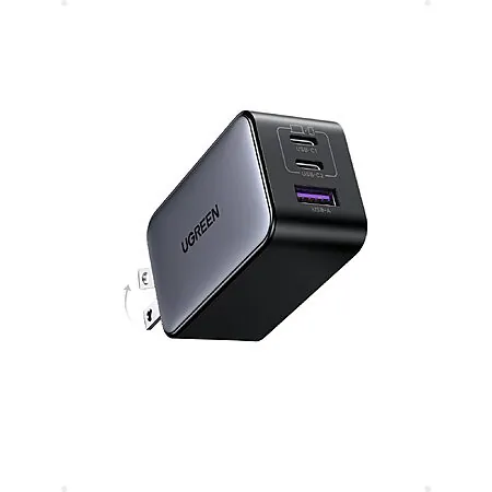 Prime Members: 3-Port UGREEN 65W Nexode USB-C GaN Wall Block