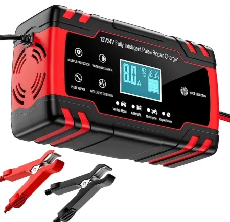 Sentryse 8A / 12V or 24V Smart Car Battery Trickle Charger