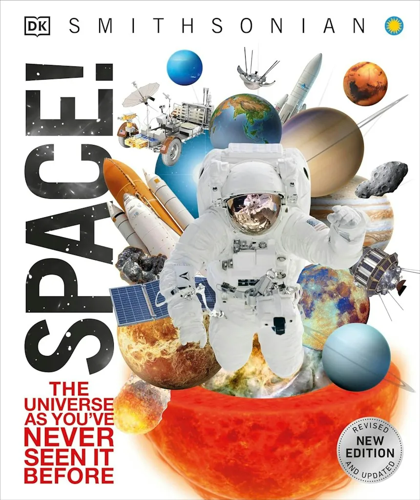 DK Knowledge Encyclopedia Space! Hardcover Book