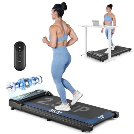 THERUN Walking Pad Treadmill for Standing Desks