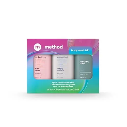 Method Body Wash Gift Set 3-Count 3.4-Oz
