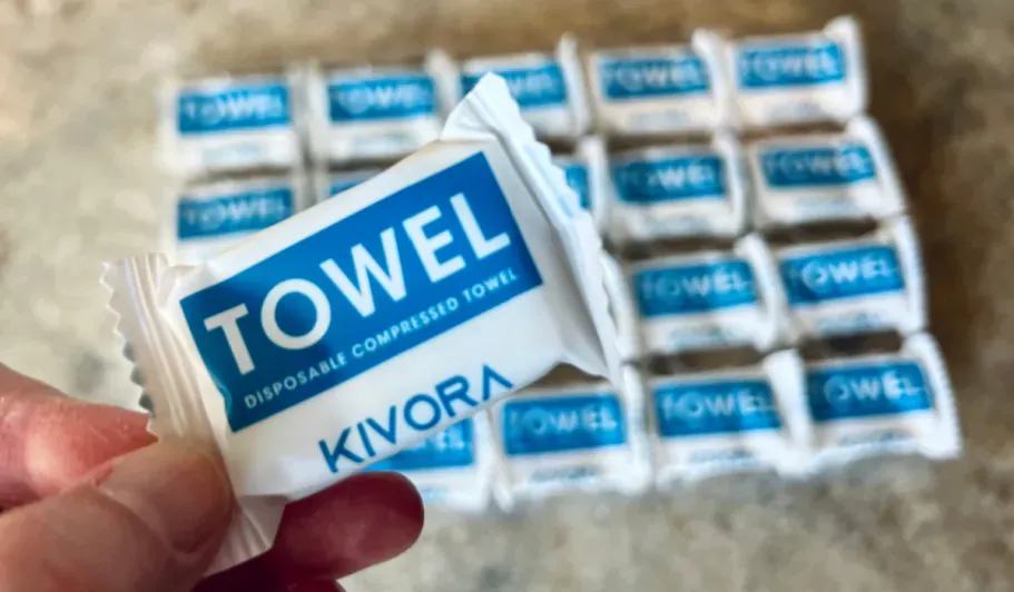 Extra Thick Compressed Towels 30-Pack
